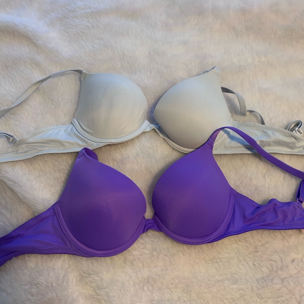 Victoria secret pink bundle two bras size 32a
